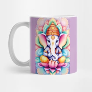 Ganesha Baby sitting on a lotus Flower Mug